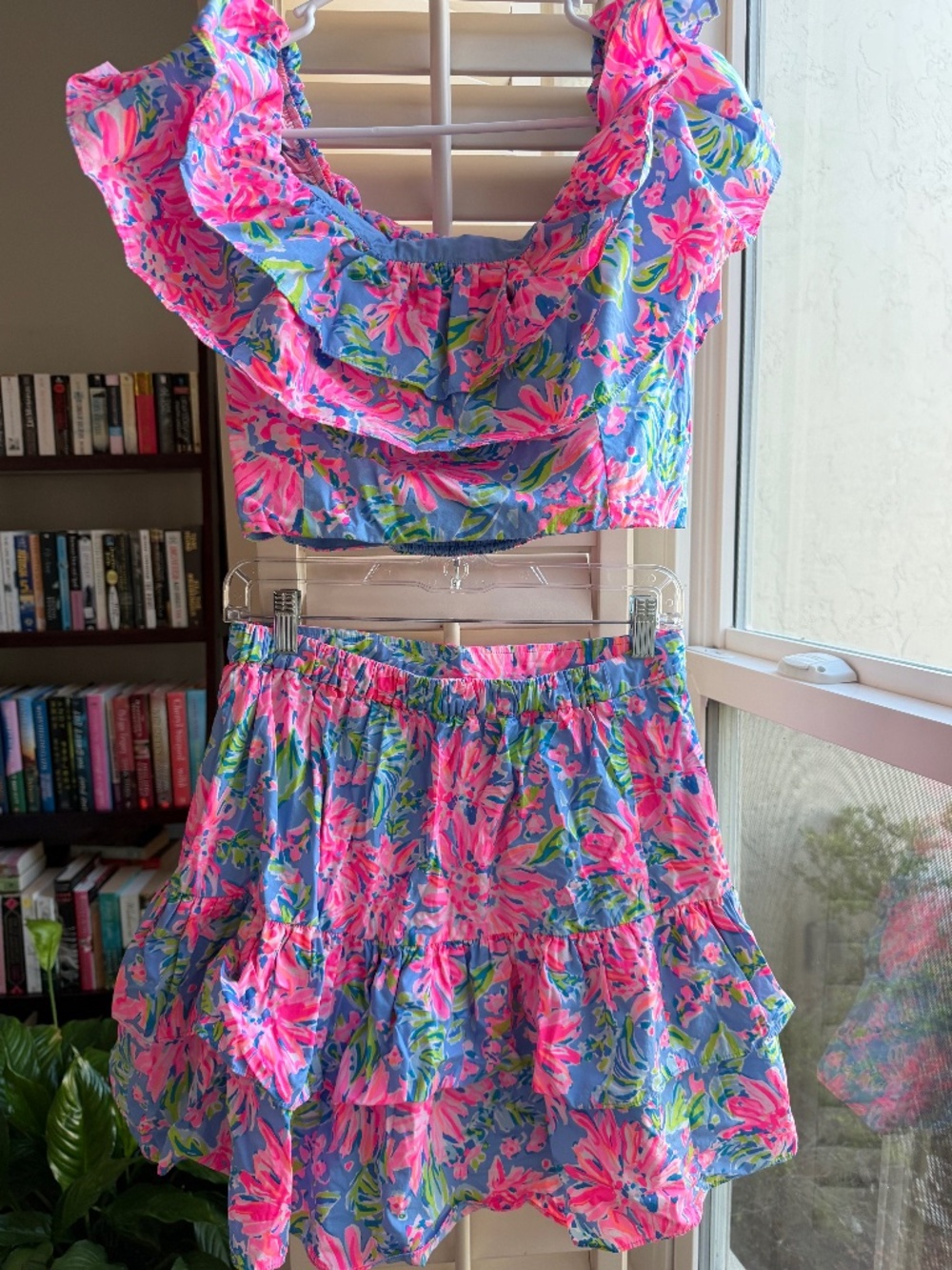 Lilly Pulitzer Flowered skirt set